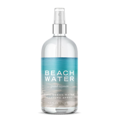 Grand Cayman Beach Water Spray 4oz — Caribbean sea salt spray for thick and coarse hair